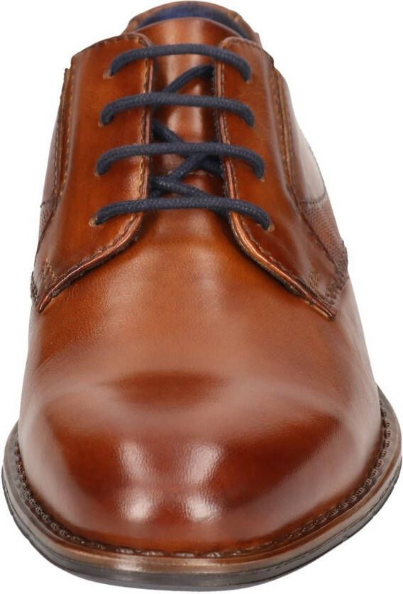 Bugatti Veterschoenen avondschuh businessschoen met kleine stretchinzetten breedte g