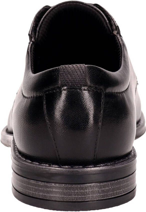 Bugatti Veterschoenen blokhak avondschoen feestelijke schoen business schoen logoprint