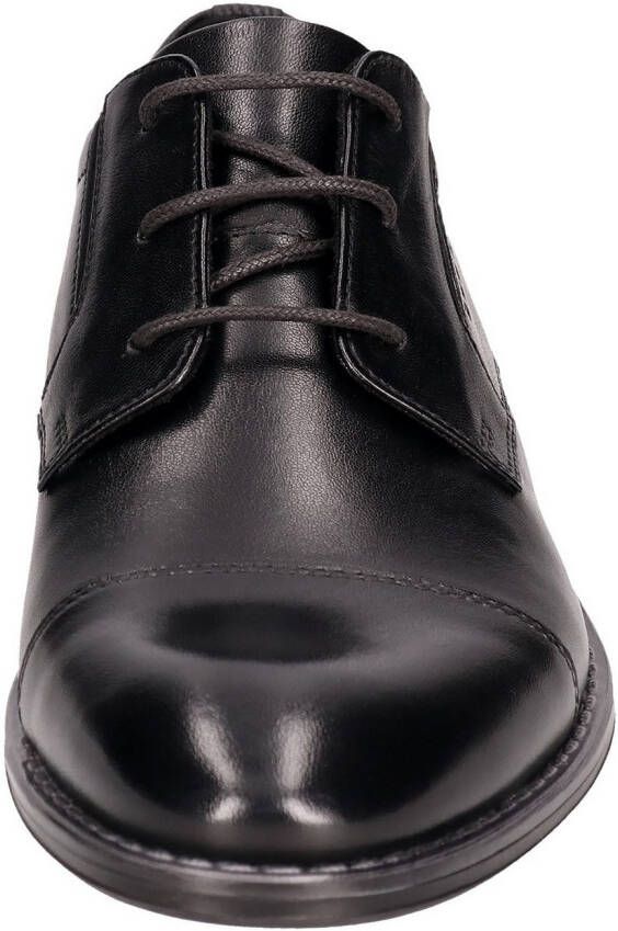 Bugatti Veterschoenen blokhak avondschoen feestelijke schoen business schoen logoprint