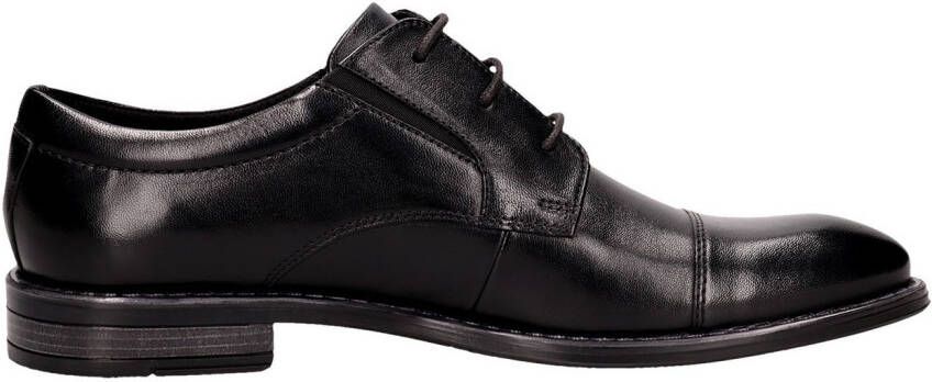 Bugatti Veterschoenen blokhak avondschoen feestelijke schoen business schoen logoprint
