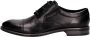 Bugatti Veterschoenen blokhak avondschoen feestelijke schoen business schoen logoprint - Thumbnail 6