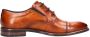Bugatti Veterschoenen blokhak avondschoen feestelijke schoen business schoen logoprint - Thumbnail 6