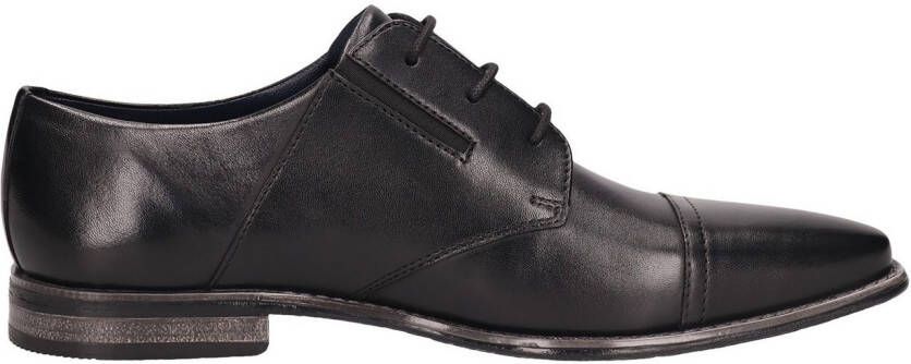 Bugatti Veterschoenen blokhak avondschoen feestelijke schoen met stretch-inzetten