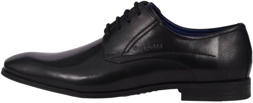 Bugatti Veterschoenen blokhak avondschoen zakelijke schoen feestdag schoen logo-embossing