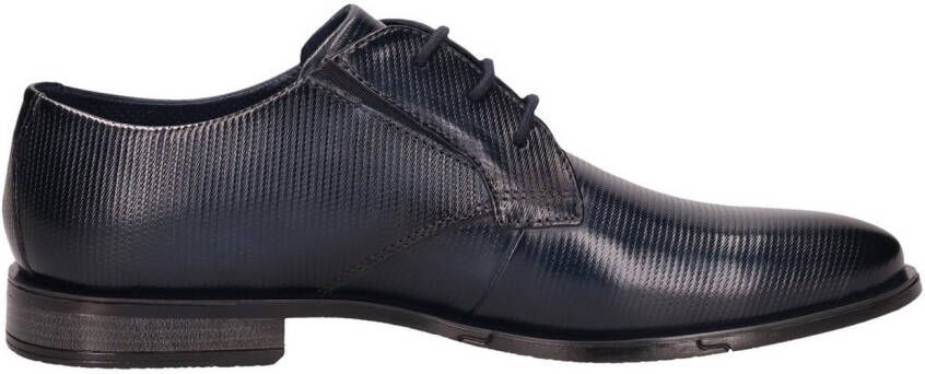 Bugatti Veterschoenen blokhak business schoen avondschoen feestelijke schoen met print