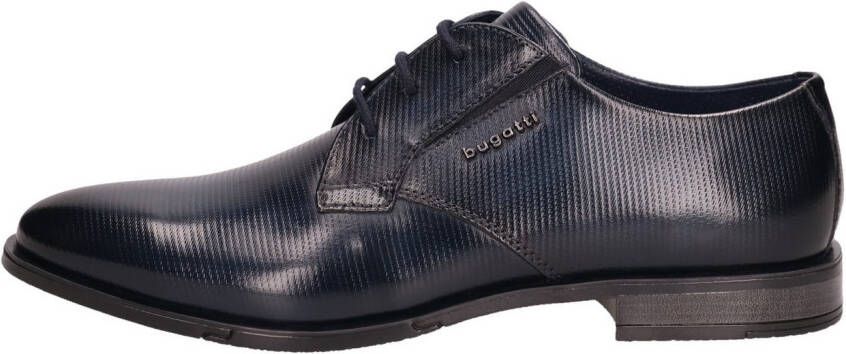 Bugatti Veterschoenen blokhak business schoen avondschoen feestelijke schoen met print