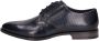 Bugatti Veterschoenen blokhak business schoen avondschoen feestelijke schoen met print - Thumbnail 7