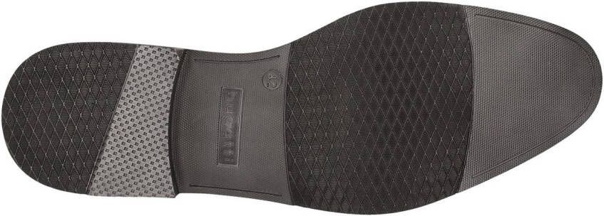 Bugatti Veterschoenen blokhak business schoen avondschoen feestelijke schoen met print