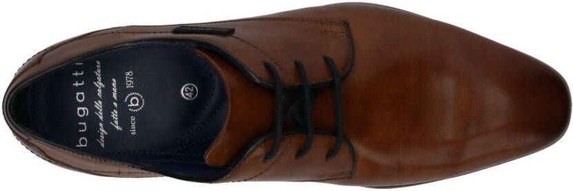 Bugatti Veterschoenen in used-look vrijetijdsschoen lage schoen veterschoen