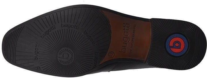 Bugatti Veterschoenen met zij-embossing vrijetijdsschoen lage schoen veterschoen