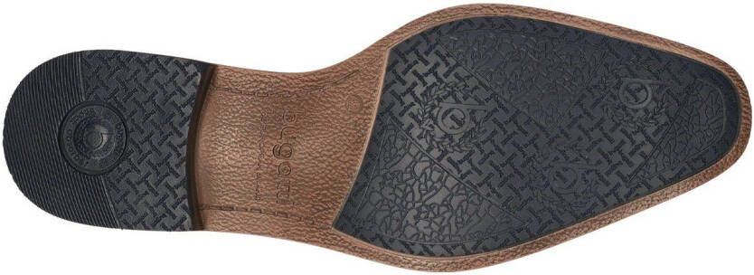 Bugatti Veterschoenen met perforatie vrijetijdsschoen halfhoge schoen veterschoen