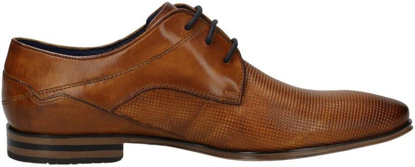Bugatti Veterschoenen met perforatie vrijetijdsschoen halfhoge schoen veterschoen