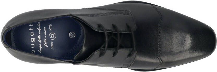 Bugatti Veterschoenen met zijlogo vrijetijdsschoen lage schoen veterschoen