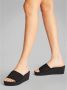 Calvin Klein Badslippers BEACH WEDGE SLIDE CANVAS - Thumbnail 3