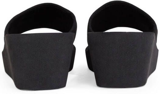 Calvin Klein Badslippers BEACH WEDGE SLIDE CANVAS