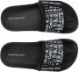 Calvin Klein Badslippers AOP POOL SLIDE zomerschoen slippers badschoen poolslides met logo-schriften - Thumbnail 3