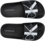 Calvin Klein badslippers zwart Rubber Logo 37 - Thumbnail 4
