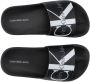 Calvin Klein badslippers zwart Rubber Logo 26 - Thumbnail 4