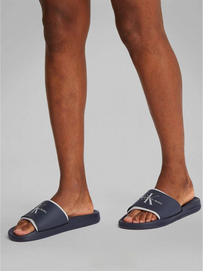Calvin Klein Badslippers FERRIS 1R zomerschoen badschoen slipper voor strand en zwembad