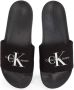 Calvin Klein Badslippers SLIDE MONOGRAM zomerschoen slippers badschoens strandschoen met logo-opschrift - Thumbnail 7