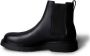 Calvin Klein Jeans Chelsea boots van leer met elastische inzetten - Thumbnail 7