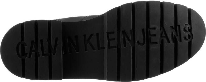 Calvin Klein Chelsea-boots COMBAT HIGH CHELSEA met aan beide zijden stretch
