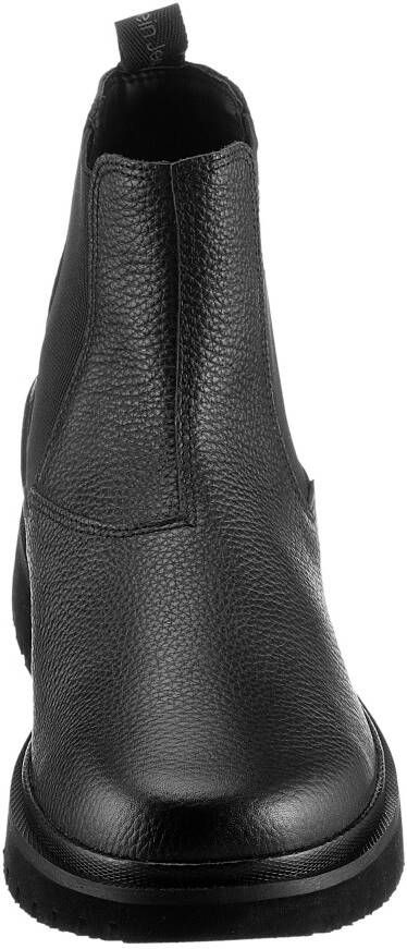 Calvin Klein Chelsea-boots EVA MID CHELSEA BOOT LTH instappers enkellaars met zij-ck-logo en aanhaallus