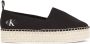 Calvin Klein Espadrilles PLATFORM ESPADRILLE ML BTW Zomerschuh slipper strand schoen met jute plateausole - Thumbnail 3
