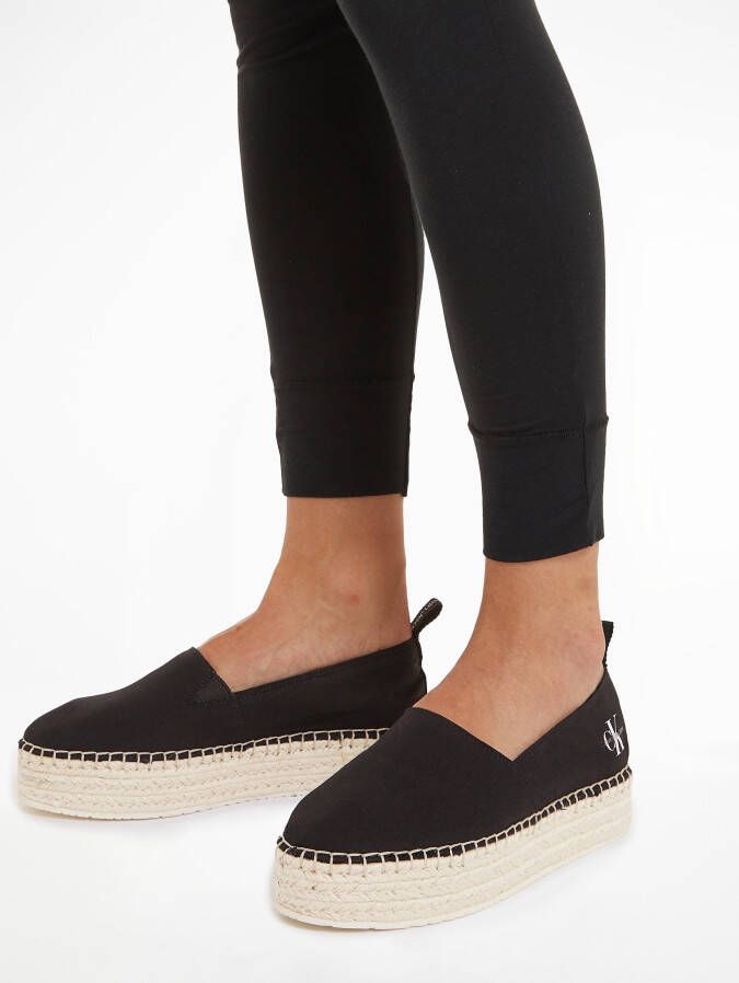 Calvin Klein Espadrilles PLATFORM ESPADRILLE ML BTW