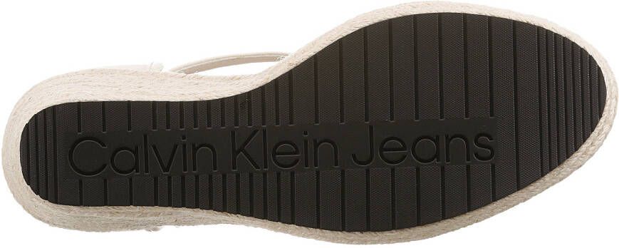 Calvin Klein Sandalen Wedge Sandal Close Toe Ess in crème - Foto 4