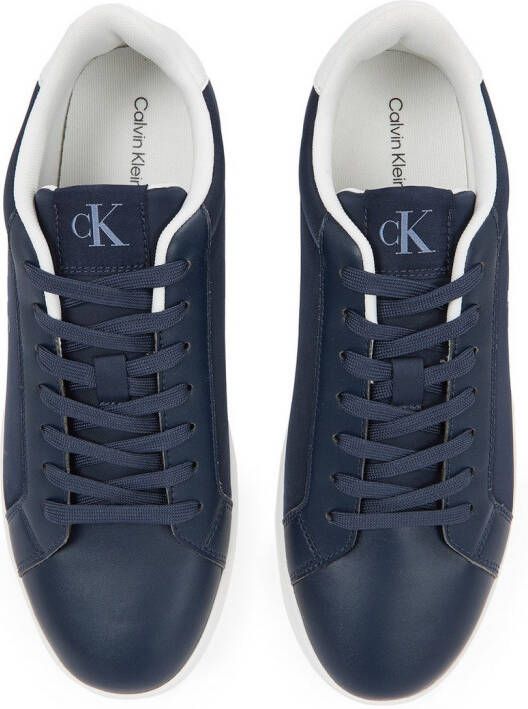 Calvin Klein Plateausneakers 3 CUPSOLE PU vrijetijdsschoen lage schoen veterschoen met gepolsterde schacht