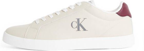 Calvin Klein Plateausneakers 3 CUPSOLE PU vrijetijdsschoen lage schoen veterschoen met gepolsterde schacht