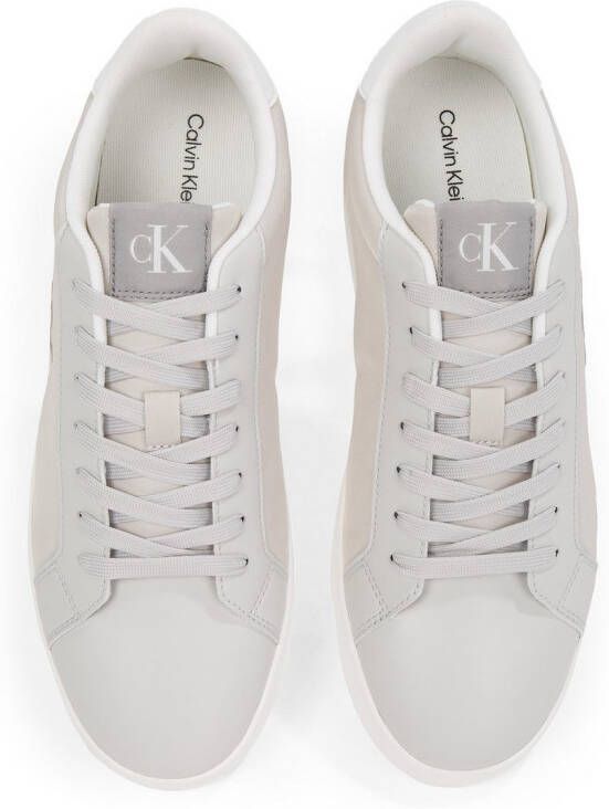 Calvin Klein Plateausneakers 3 CUPSOLE PU vrijetijdsschoen lage schoen veterschoen met gepolsterde schacht