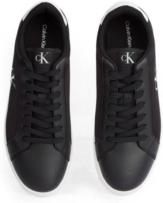 Calvin Klein Plateausneakers 3 CUPSOLE PU vrijetijdsschoen lage schoen veterschoen met gepolsterde schacht