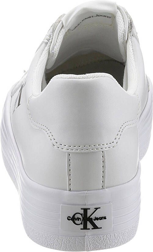 Calvin Klein Plateausneakers VULC FLATFORM LACEUP LOW LTH met zachte randverdikking