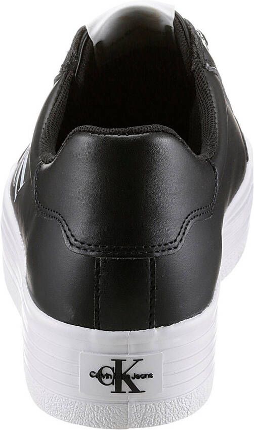 Calvin Klein Plateausneakers VULC FLATFORM LACEUP LOW LTH met zachte randverdikking