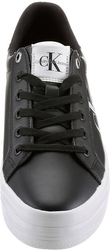 Calvin Klein Plateausneakers VULC FLATFORM LACEUP LOW LTH met zachte randverdikking