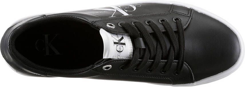 Calvin Klein Plateausneakers VULC FLATFORM LACEUP LOW LTH met zachte randverdikking