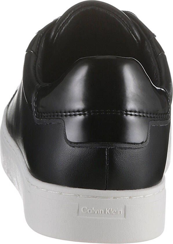 Calvin Klein Plateausneakers LOGO CUPSOLE LACE UP met veel logo-opschriften