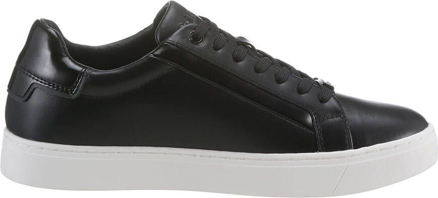 Calvin Klein Plateausneakers LOGO CUPSOLE LACE UP met veel logo-opschriften