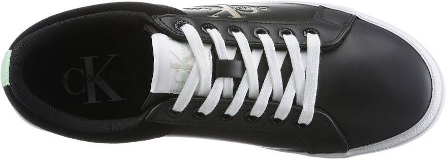 Calvin Klein Plateausneakers SUSAN 9LS Logo-opdruk op de loopzool vrijetijdsschoen lage schoen veterschoen