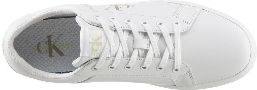 Calvin Klein Plateausneakers SAWYER 20LS met zachte schacht vrijetijdsschoen lage schoen veterschoen