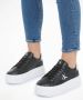 Calvin Klein Plateausneakers BOLD PLATF LOW LACE LTH ML MTL met zijlogo vrijetijdsschoen lage schoen veterschoen - Thumbnail 4