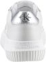 Calvin Klein Witte polyester sneakers met veters contrastdetails print logo White Dames - Thumbnail 15