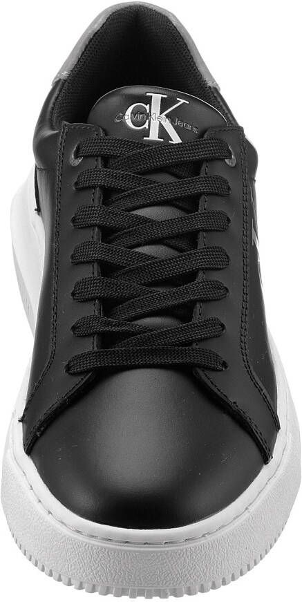 Calvin Klein Plateausneakers CHUNKY CUPSOLE LACEUP LOW ESS M met zilverkleurige details