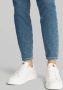 Calvin Klein Plateausneakers CHUNKY CUPSOLE MONO LTH WN vrijetijdsschoen lage schoen veterschoen met ck-opdruk aan de zijkant - Thumbnail 11