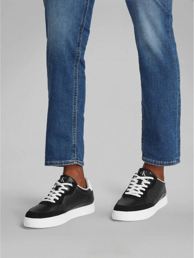 Calvin Klein Plateausneakers CLASSIC CUPSOLE MG WMM vrijetijdsschoen lage schoen veterschoen met zij ck-logo