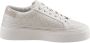 Calvin Klein Sneakers Flatform Cupsole Lace Up Mono in crème - Thumbnail 11