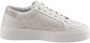 Calvin Klein Beige Veterschoenen Lente Zomer Print Beige Dames - Thumbnail 11