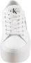 Calvin Klein Witte Flatform Cupsole Lage Sneakers White Dames - Thumbnail 7